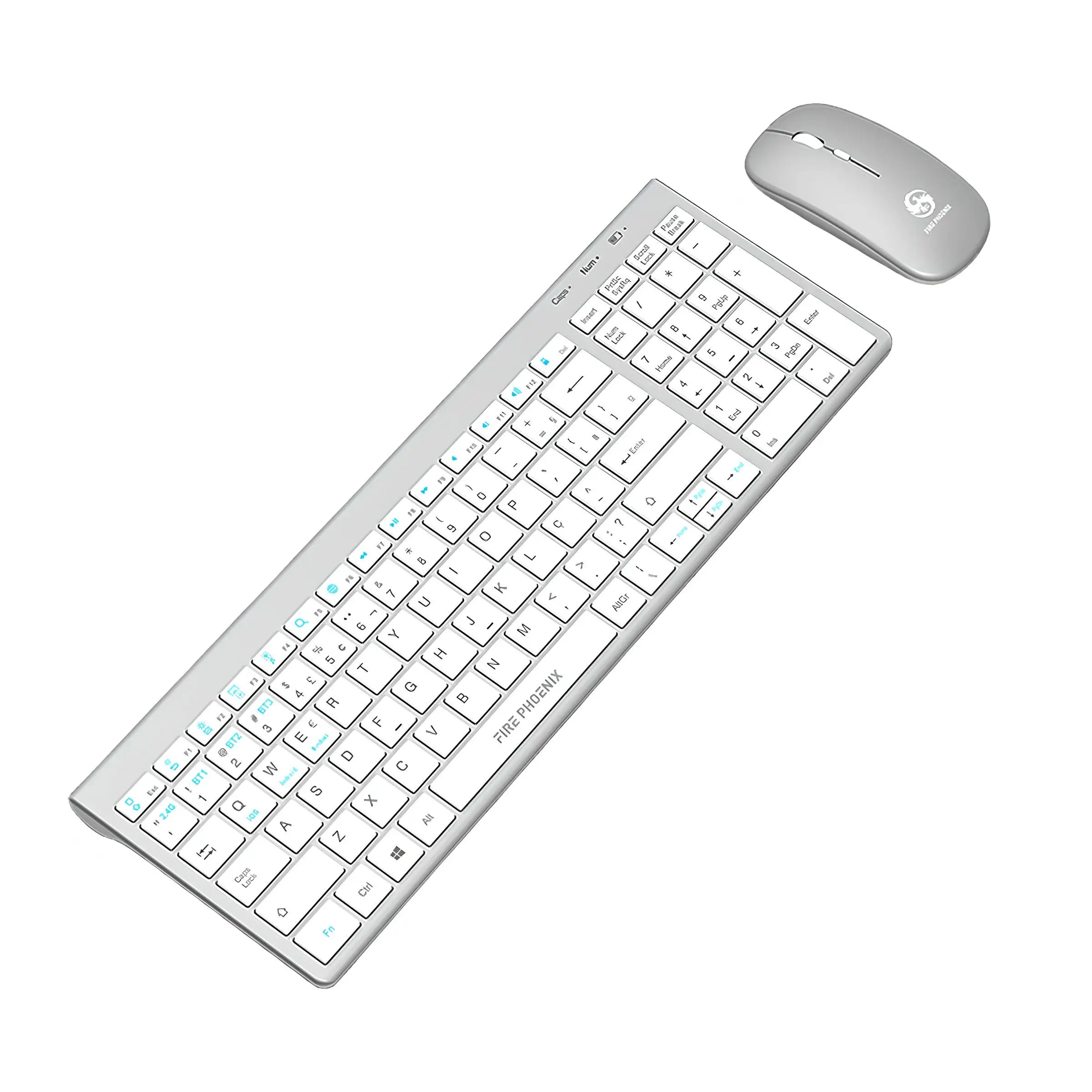 Kit teclado e mouse sem fio