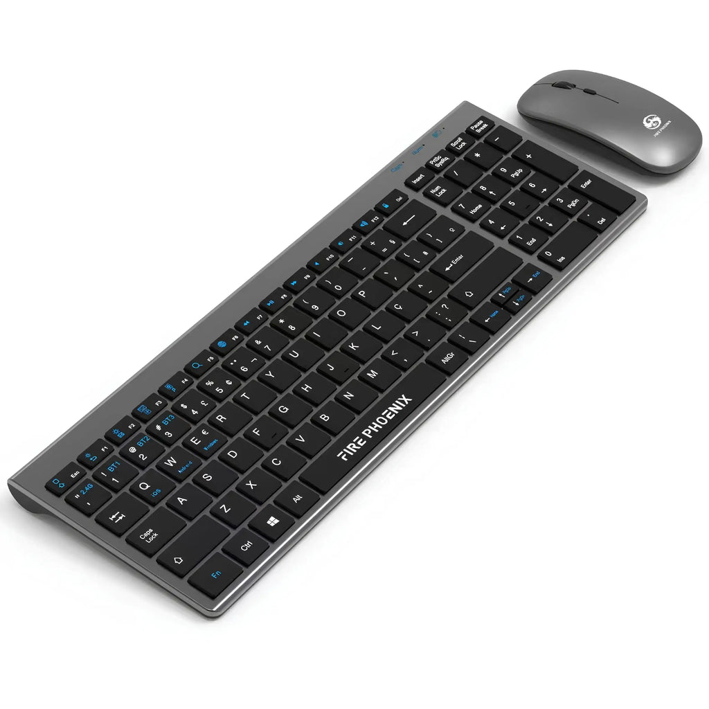 Kit teclado e mouse sem fio