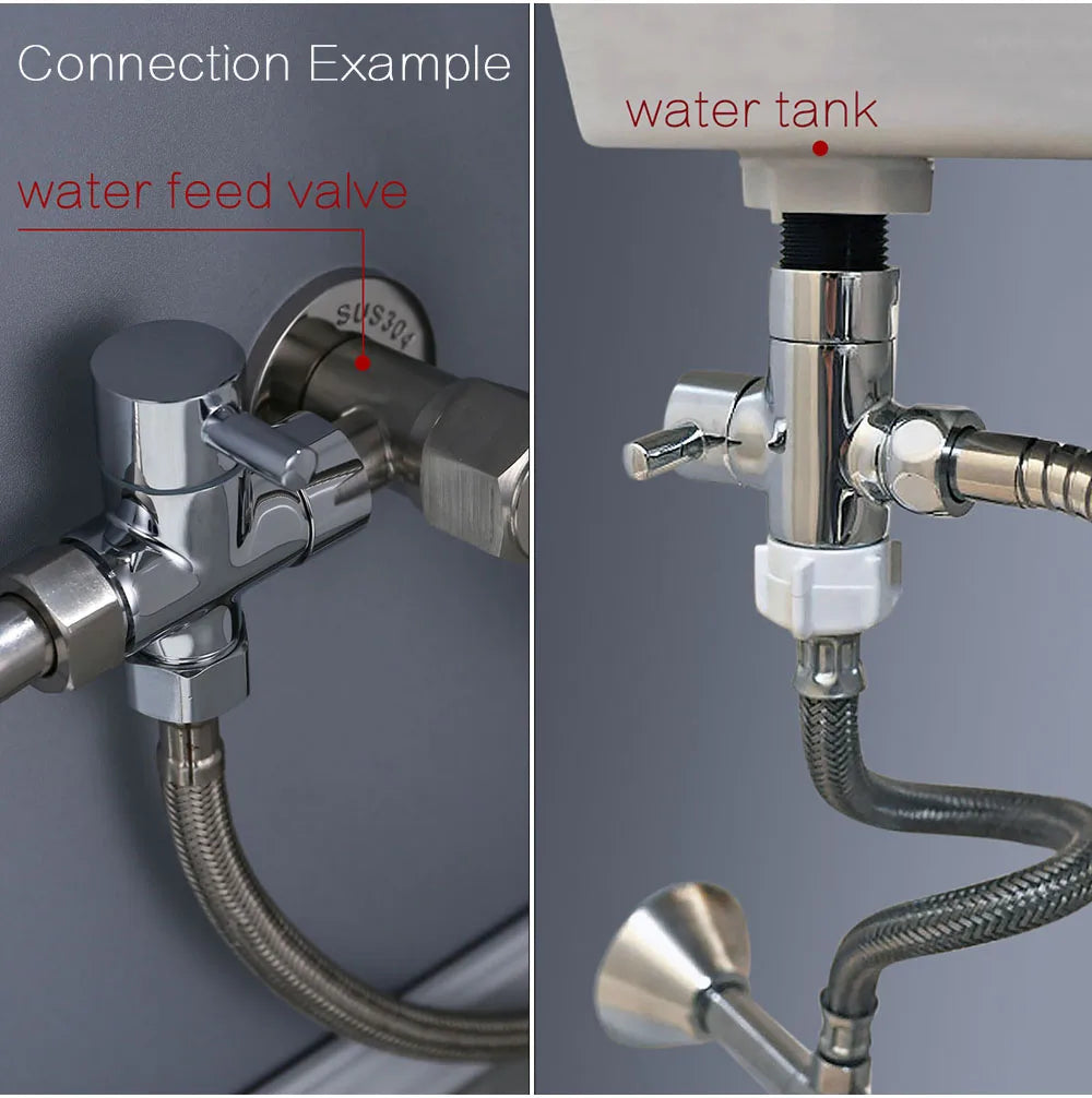 Conjunto bidé portátil spray