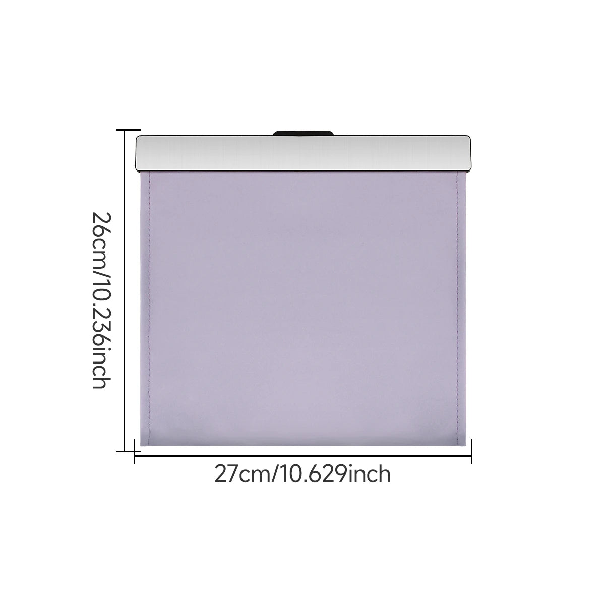 Lixeira abre e fecha em couro