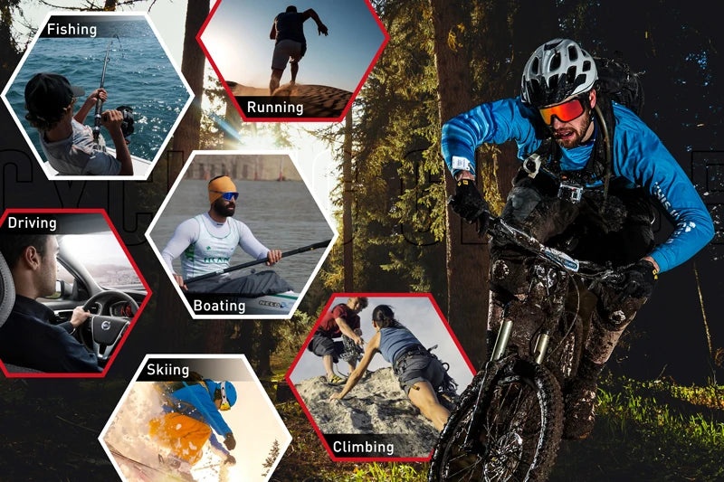 Óculos de sol de ciclismo