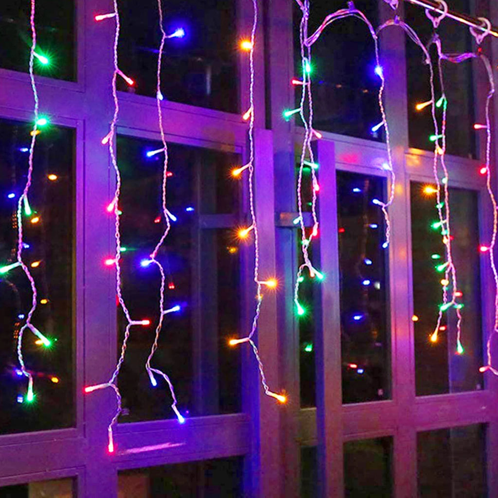 Luzes de natal efeito cascata