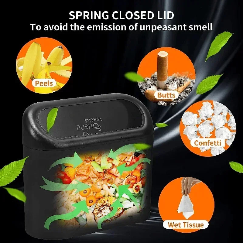 Lixeira para carro (Com tampa)