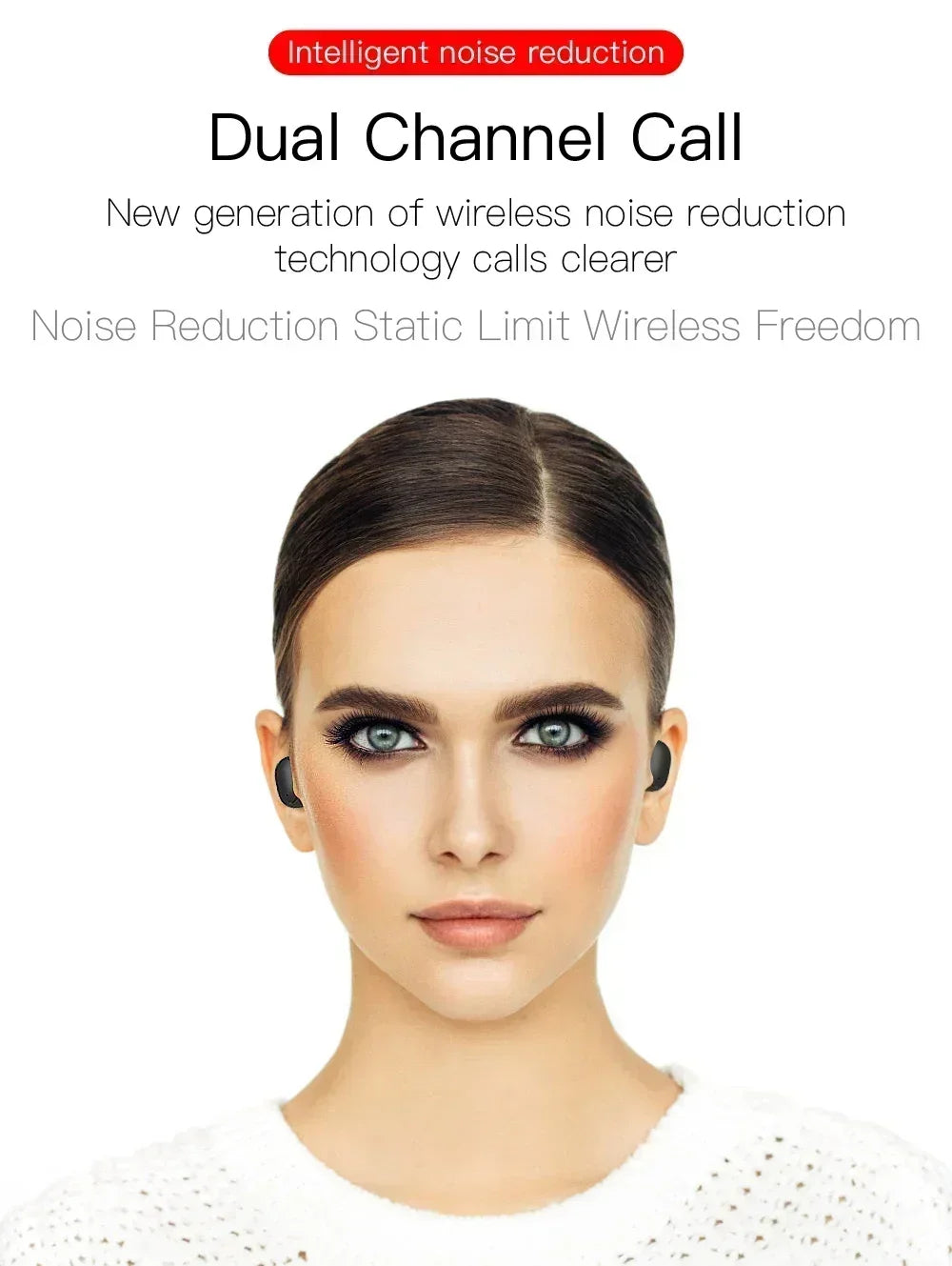 Fone de ouvido sem fio