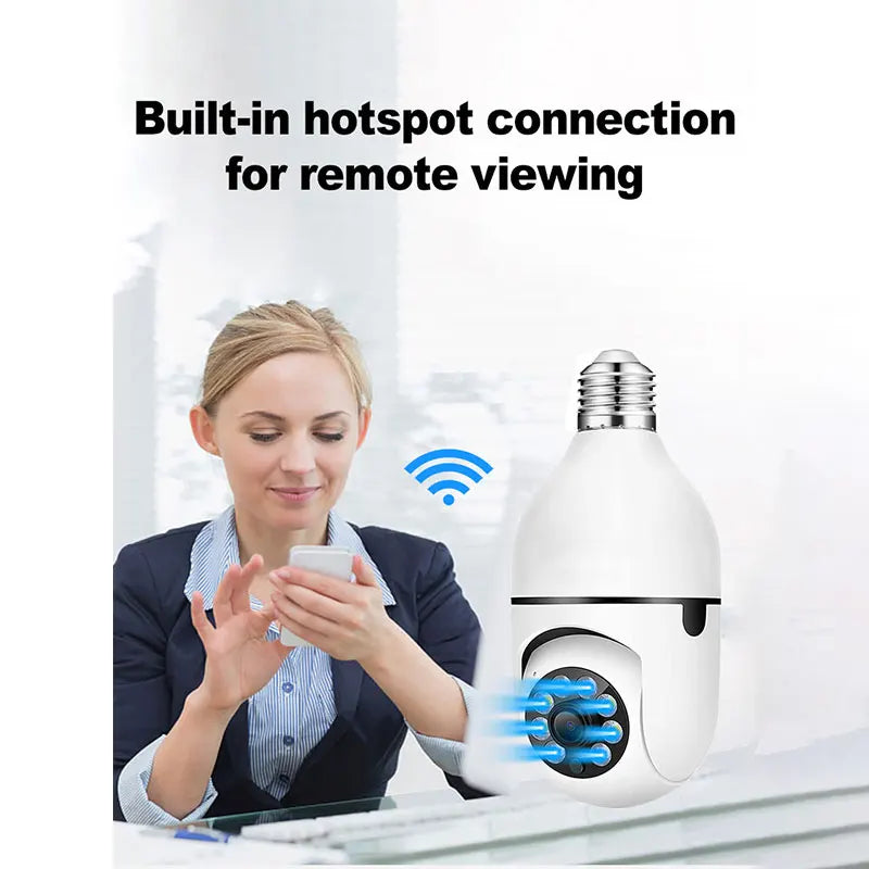 Câmera IP sem fio WiFi, webcam 1080P