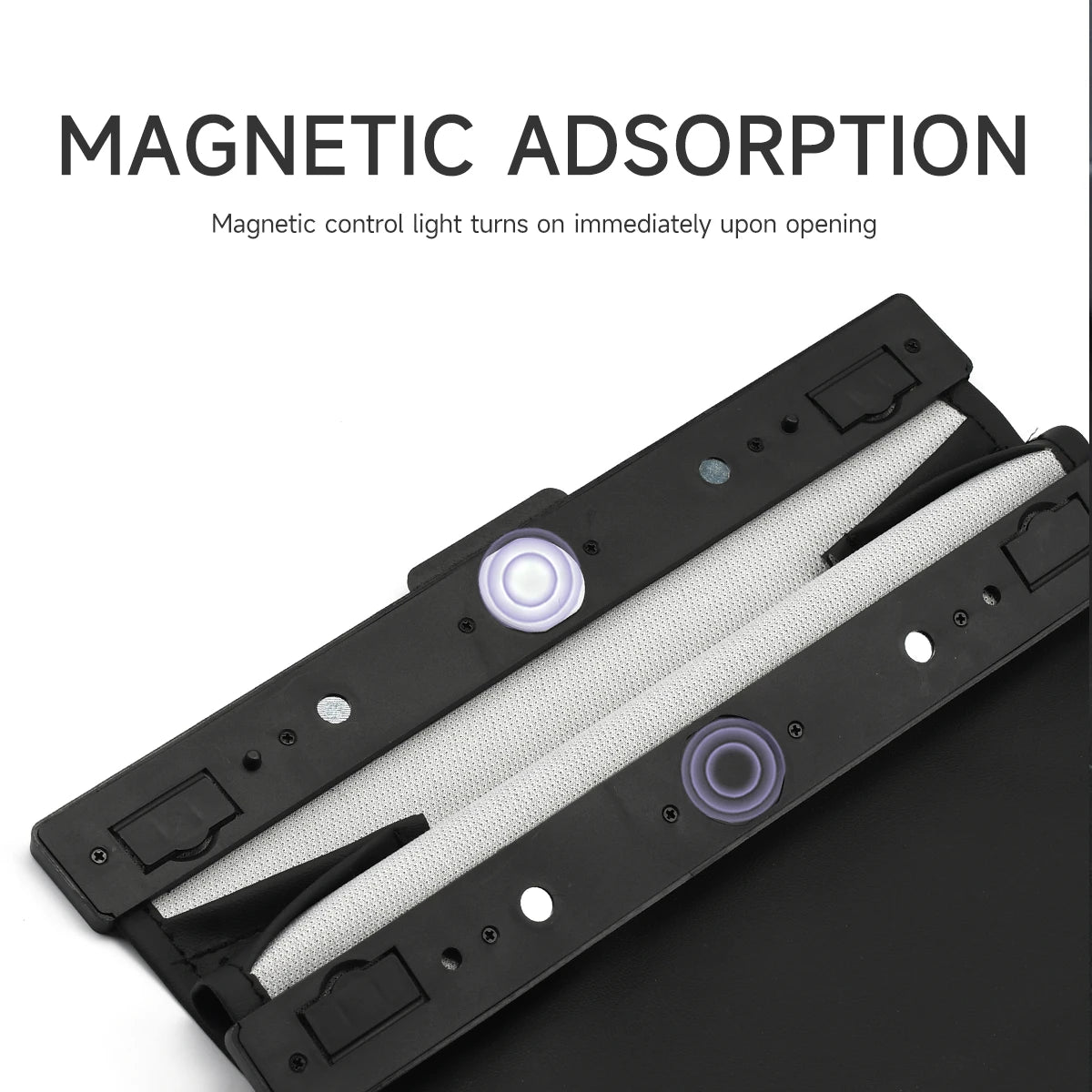 Lixeira abre e fecha em couro