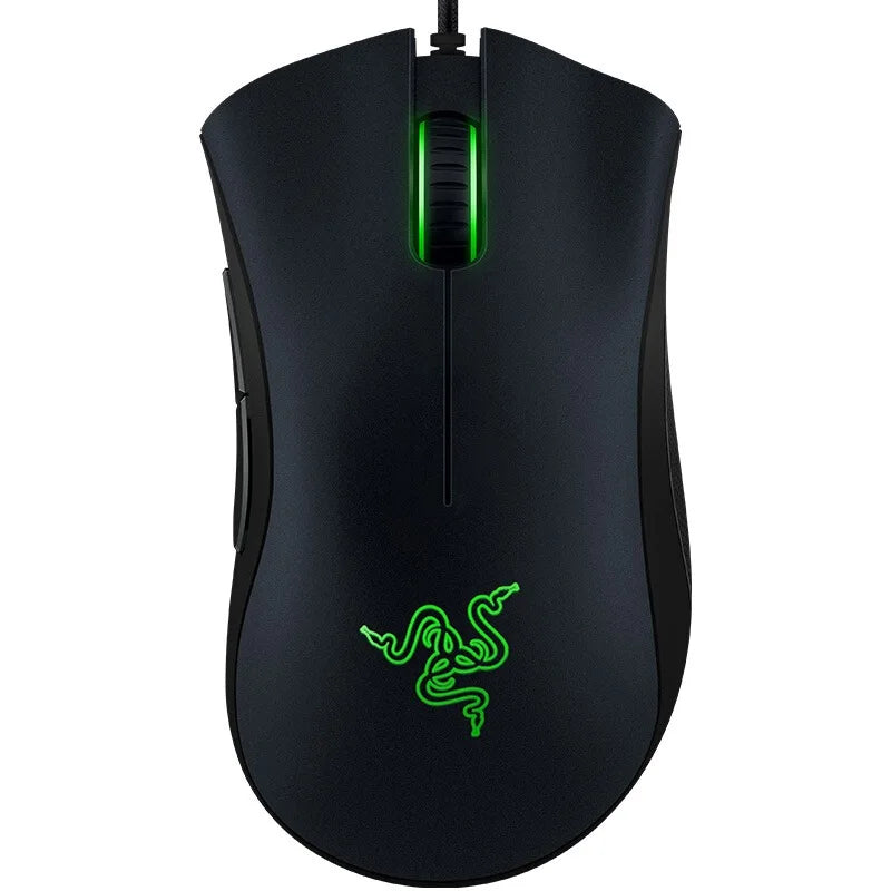 Mouse Gamer Razer Deathadder Essential, Com Fio, 6400 DPI, 5 Botões, Preto