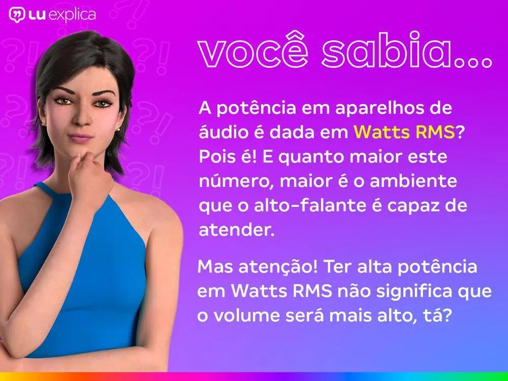 Caixa de Som Mondial Connect Party Plus CM-250 - Bivolt