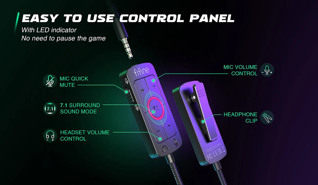 Fone de ouvido FIFINE