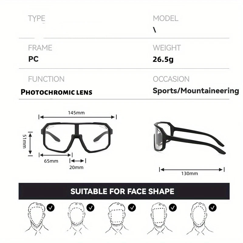 Óculos de sol esportivo