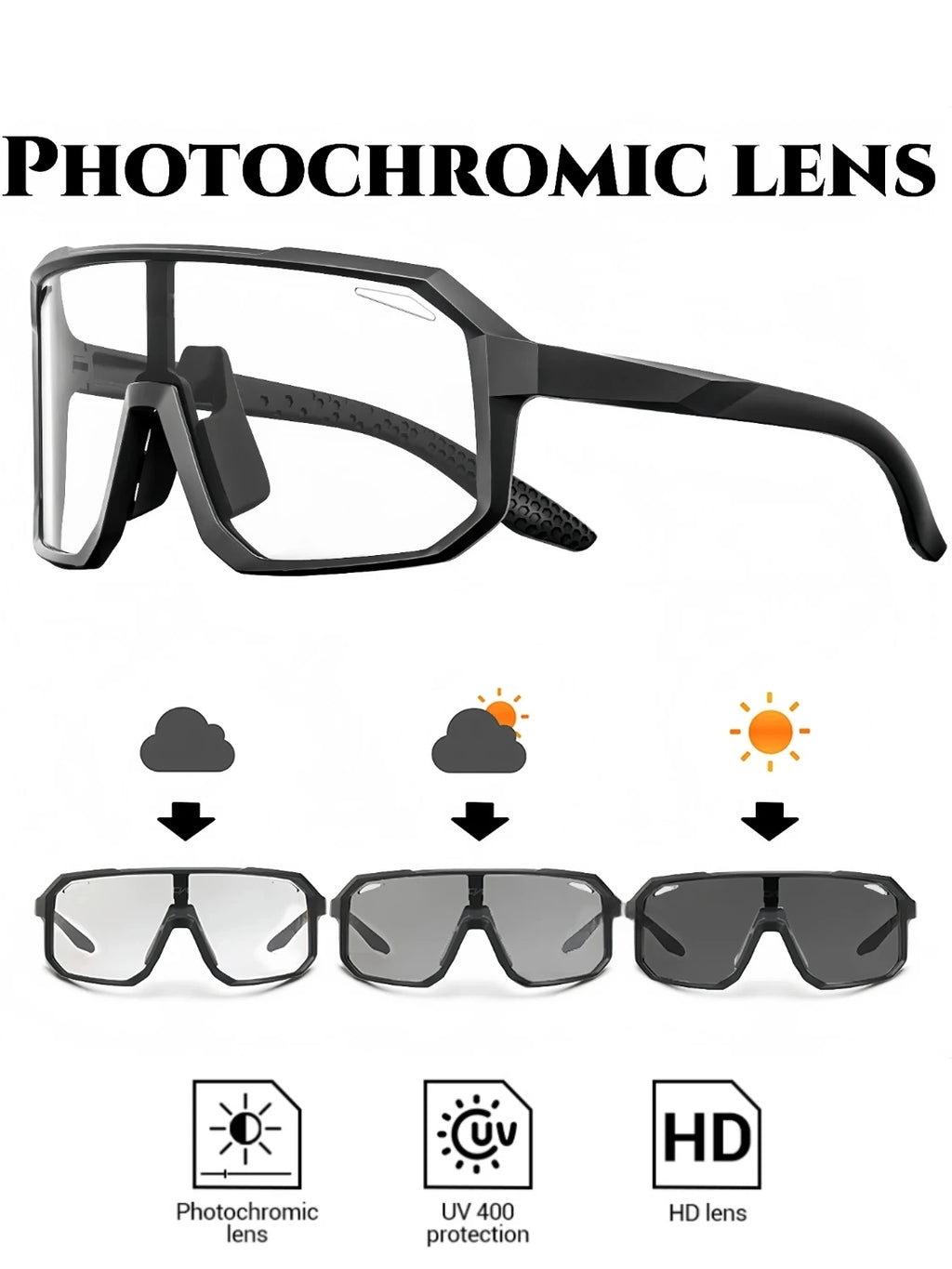 Óculos de sol esportivo