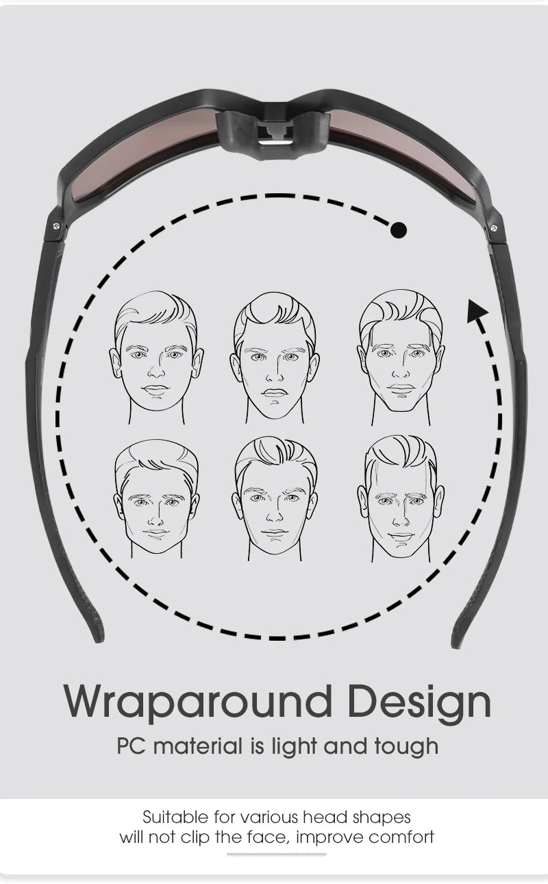 Óculos de sol de ciclismo