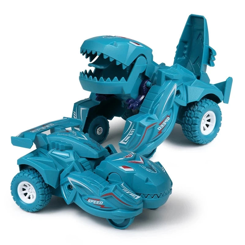Brinquedo 2 em 1: Carro Dinossauro Transformável