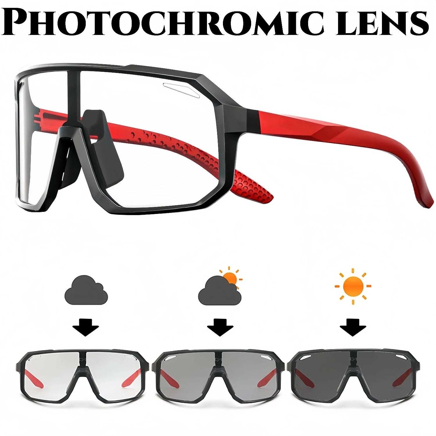 Óculos de sol esportivo